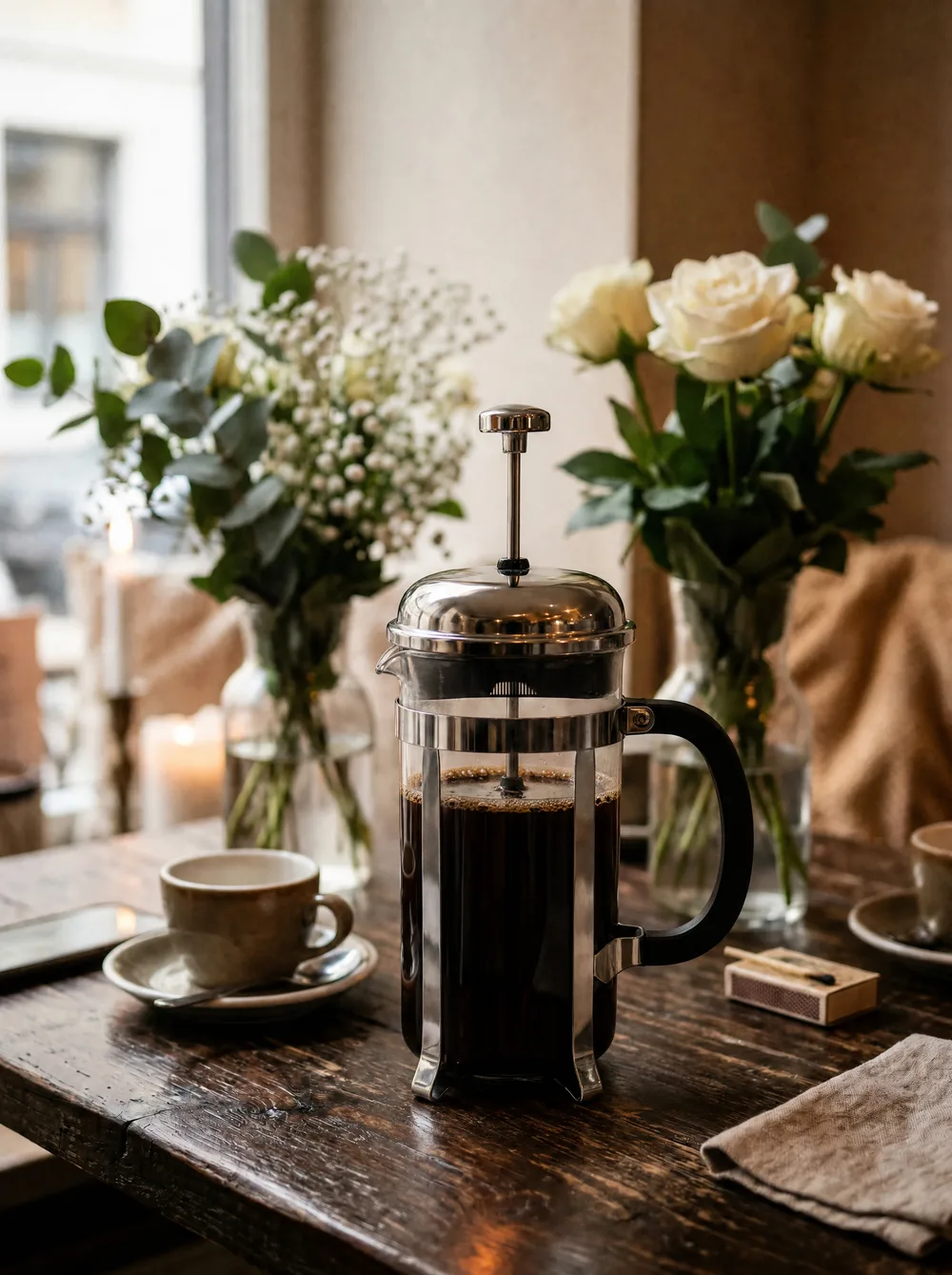 French press coffee maker
