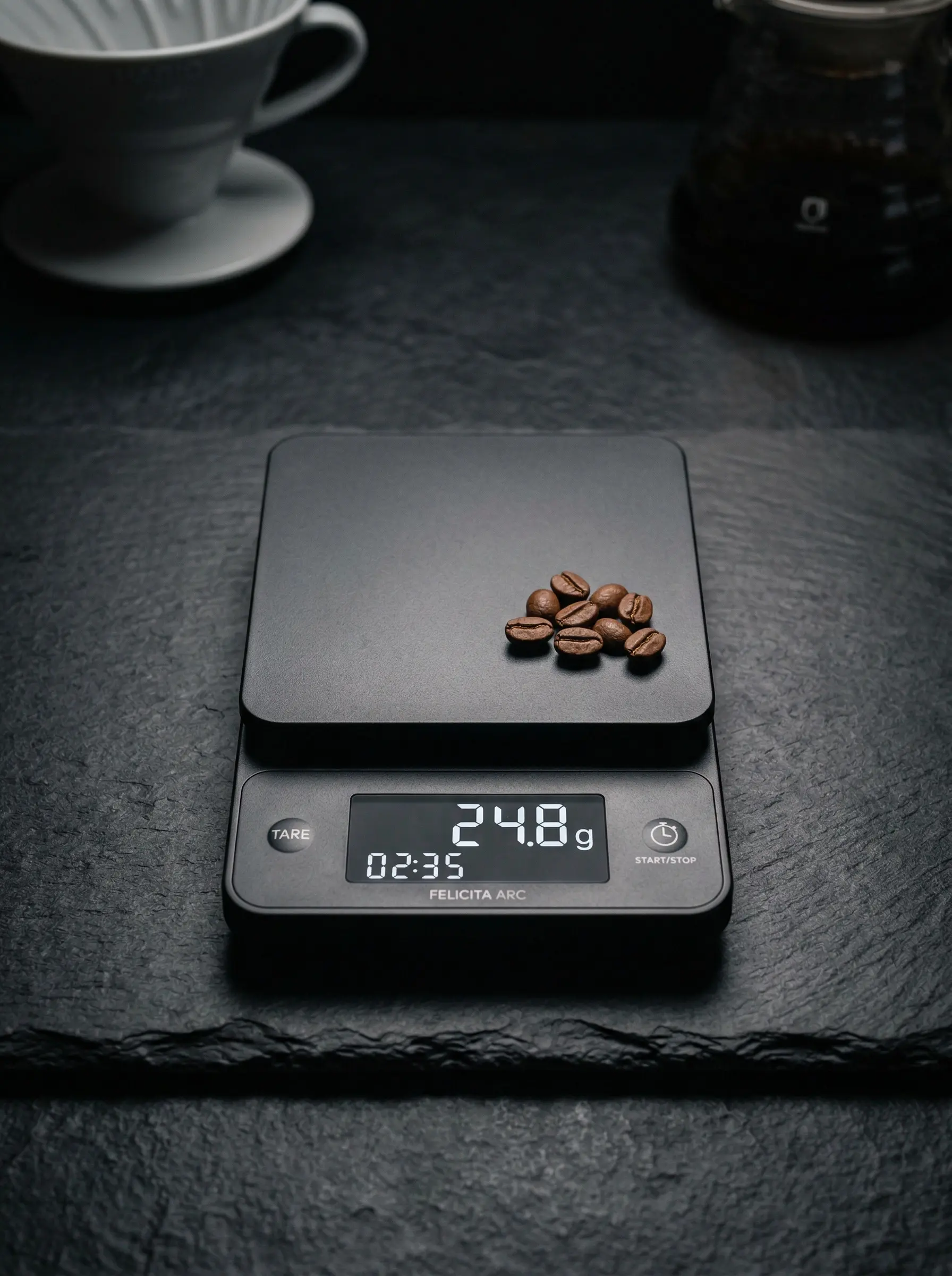 Precision coffee scale