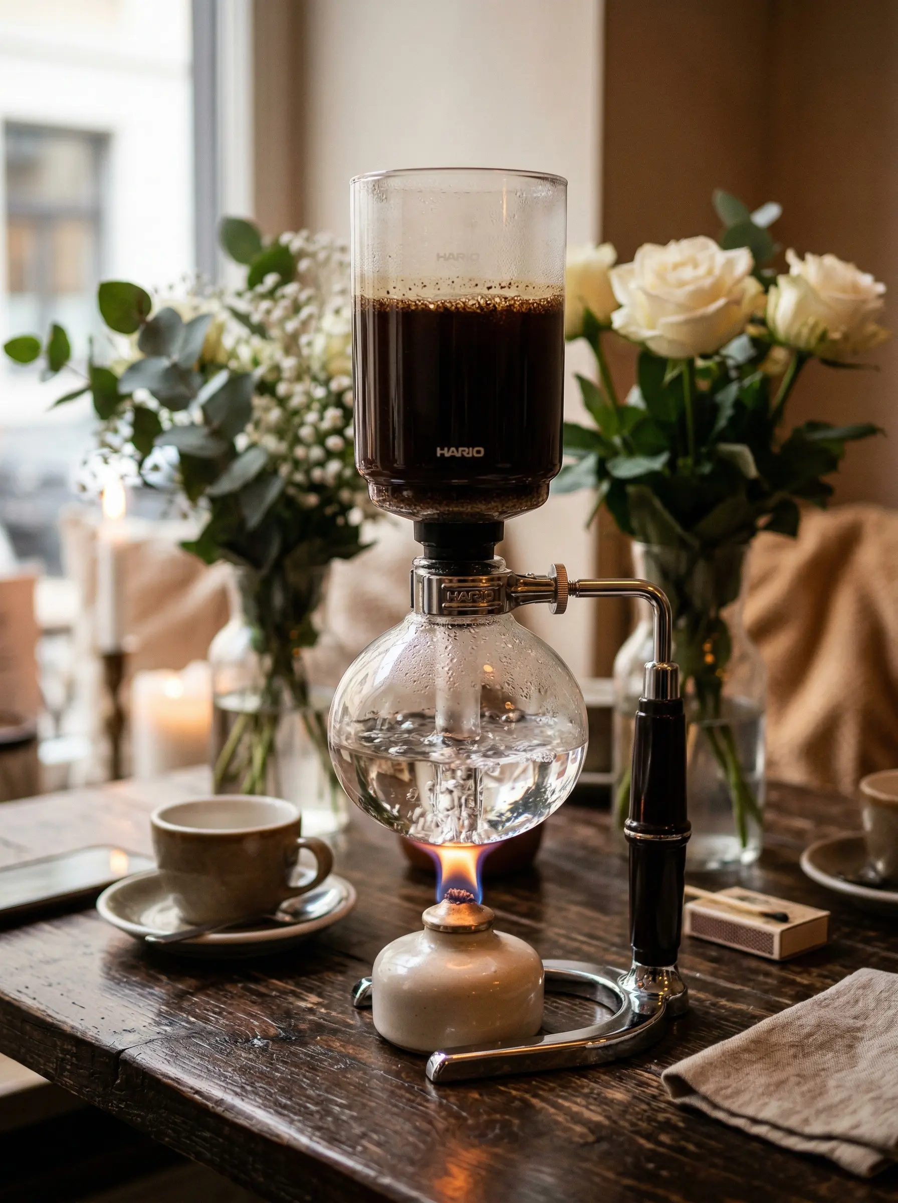 Hario coffee siphon